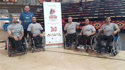 منتخب مصر سلة الكراسي المتحركة يحصد برونزية افريقيا - الخليج الان