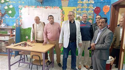 وكيل تعليم بني سويف يتفقد مدارس إدارة الواسطى لمتابعة انتظام العملية التعليمية - الخليج الان