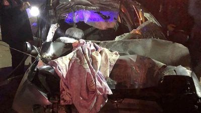 «تليجراف الخليج» يحصل على أسماء ضحايا حادث جمصة المأساوي.. مصرع 3 شباب في تصادم عنيف عند مدخل الطلمات بالدقهلية - الخليج الان