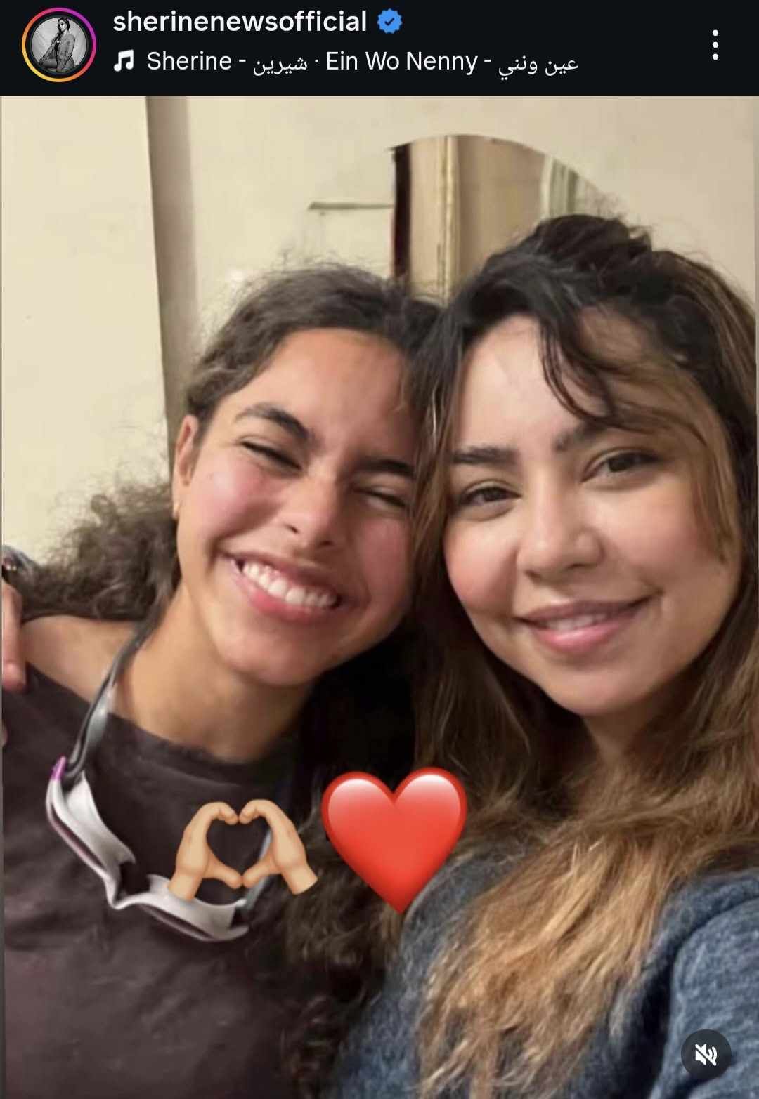 صورة متداولة لـ شيرين عبد الوهاب مع ابنتها مريم.. فما حقيقتها؟ - الخليج الان