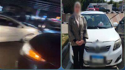 الداخلية تضبط موظفة خالفت قواعد المرور وعطلت الطريق بالسير عكس الاتجاه - الخليج الان