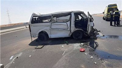 إصابة 5 أشخاص في حادث تصادم سيارتين في السادات بالمنوفية - الخليج الان