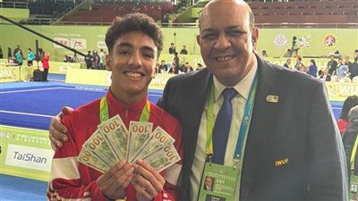 إنجاز عمرو فتحي وياسين ناصر في بطولة العالم كونغ فو - الخليج الان