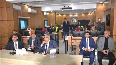 محافظ الدقهلية يتابع حالة الطقس وجهود كسح مياه الأمطار - الخليج الان