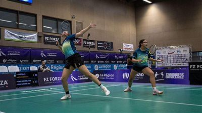 تألق نور وفريدة فكري في بطولة الريشة الطائرة 2026 - الخليج الان