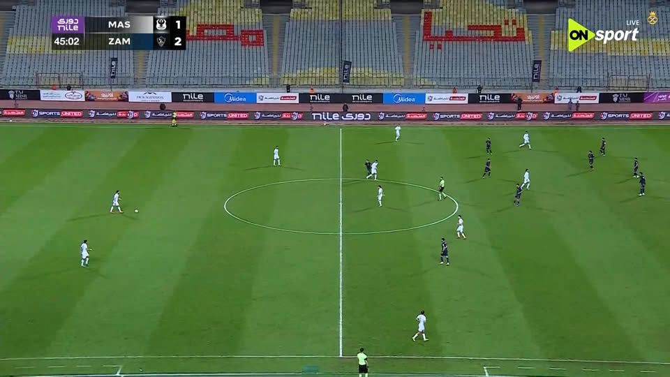 المصري ضد الزمالك.. ملخص اهداف ونتيجة مباراة الزمالك والمصري البورسعيدي في الدوري المصري الممتاز بعد مرور 55 دقيقة - الخليج الان