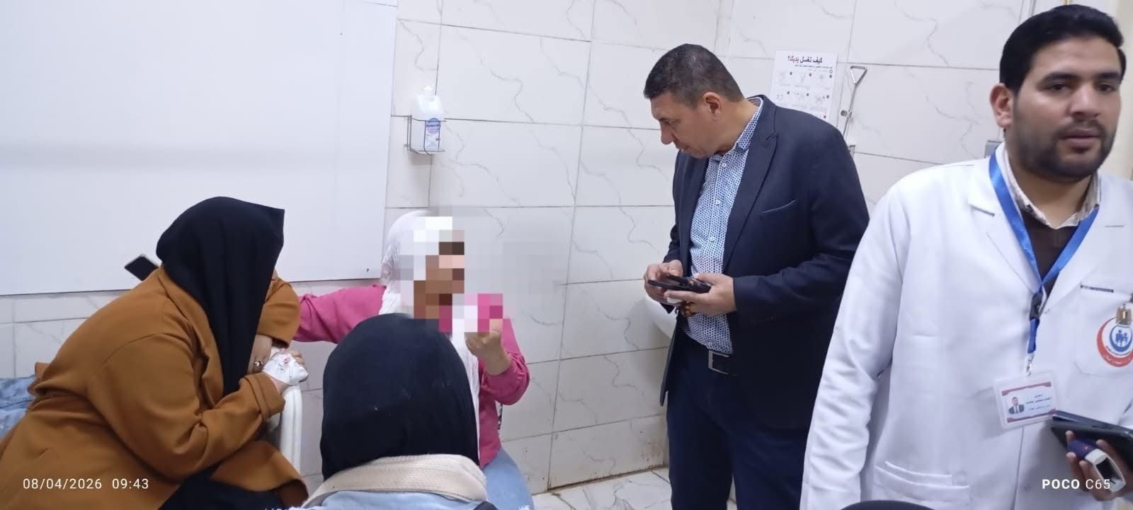 رئيس مدينة المنيا يتابع تداعيات حادث الأتوبيس بالطريق الصحراوي الشرقي - الخليج الان