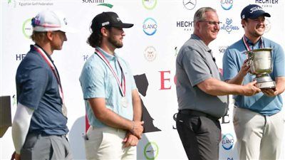 كريستوف اليانرز يتوج بلقب جولف مصر 2026 بالسخنة - الخليج الان