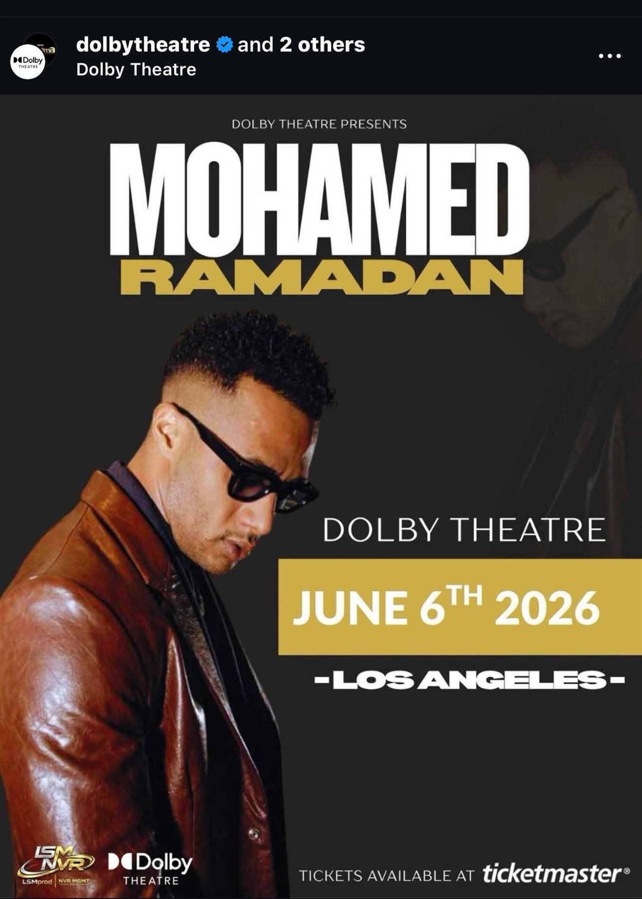 محمد رمضان يحيي حفلا غنائيا على مسرح دولبي بأمريكا 6 يونيو المقبل - الخليج الان