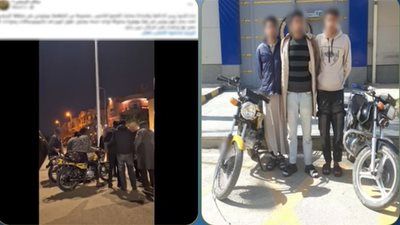 عرضوا حياة المواطنين للخطر.. ضبط 3 أشقاء استعرضوا بدراجات نارية في التجمع - الخليج الان