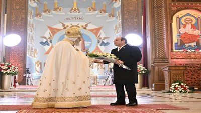 البابا تواضروس الثاني: الرئيس السيسي رمز وحدة المصريين ودور مصر محوري في استقرار المنطقة - الخليج الان