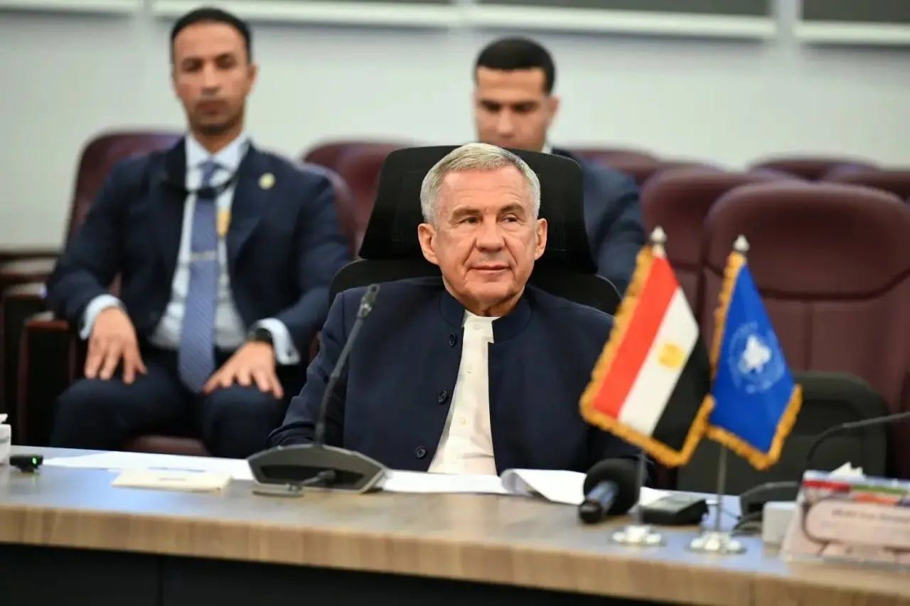 رئيس تتارستان من القاهرة: شكراً لمصر على حسن الضيافة وأمل في تعزيز التعاون بين البلدين - الخليج الان