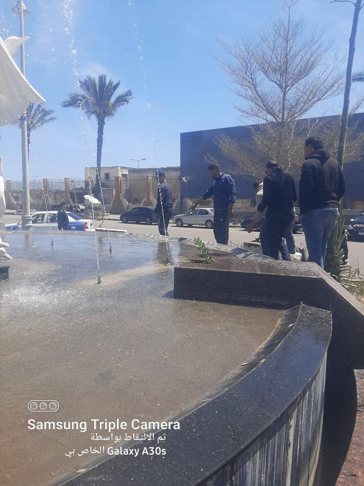 نافورة عدلي منصور تتألق استعدادًا لشم النسيم.. لمسة جمالية تعيد البهجة لحي الشرق ببورسعيد - الخليج الان