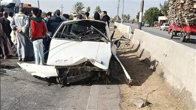 "العربية اتفحمت".. مصرع سائق في حادث مأساوي بطريق السويس ببدر - الخليج الان