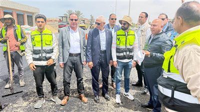 النائب سعيد العماري يشارك في جولة تفقدية لوزير النقل بشمال سيناء - الخليج الان