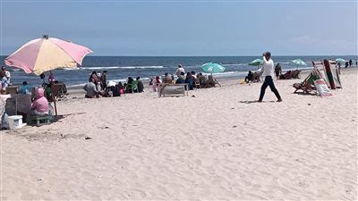 جمصه تحتفل بشم النسيم.. استقبال بالورود وجولات ميدانية لمتابعة الخدمات - الخليج الان