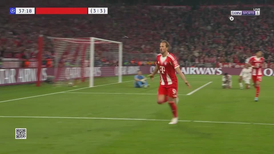 البايرن ضد الريال.. هاري كين يسجل الهدف الثاني لـ بايرن ميونخ في مرمى ريال مدريد بدوري أبطال أوروبا - الخليج الان