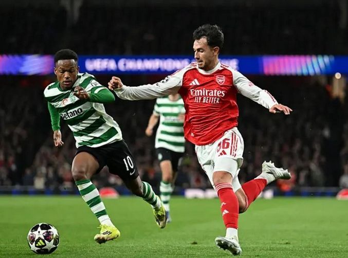 آرسنال ضد سبورتينغ.. ملخص اهداف ونتيجه مباراة آرسنال وسبورتينج لشبونة في إياب ربع نهائي دوري أبطال أوروبا - الخليج الان