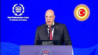 رئيس مجلس النواب يؤكد أمام الاتحاد البرلماني الدولي: القضية الفلسطينية اختبار للمصداقية الدولية وندعو لتعزيز السلام والعدالة - الخليج الان