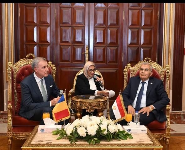 رئيس مجلس الشيوخ يستقبل أمير رومانيا لبحث تعزيز العلاقات الثنائية والقضايا الإقليمية - الخليج الان