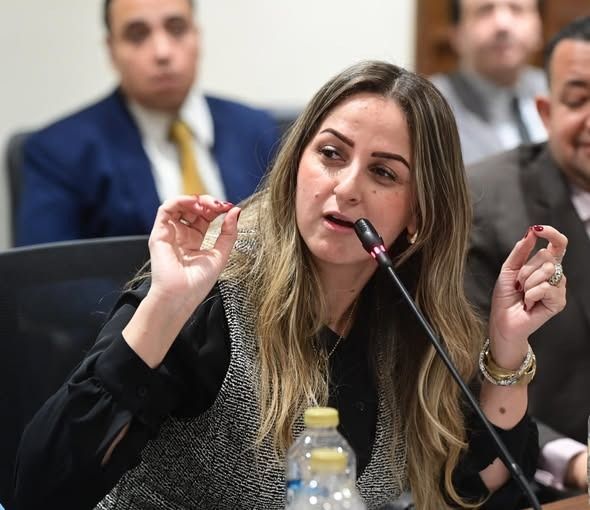 النائبة لبنى عبد العزيز: حماية الوعي لا تقل أهمية عن حماية الحدود.. وخطة مطلوبة لتطوير الخطاب الإعلامي - الخليج الان