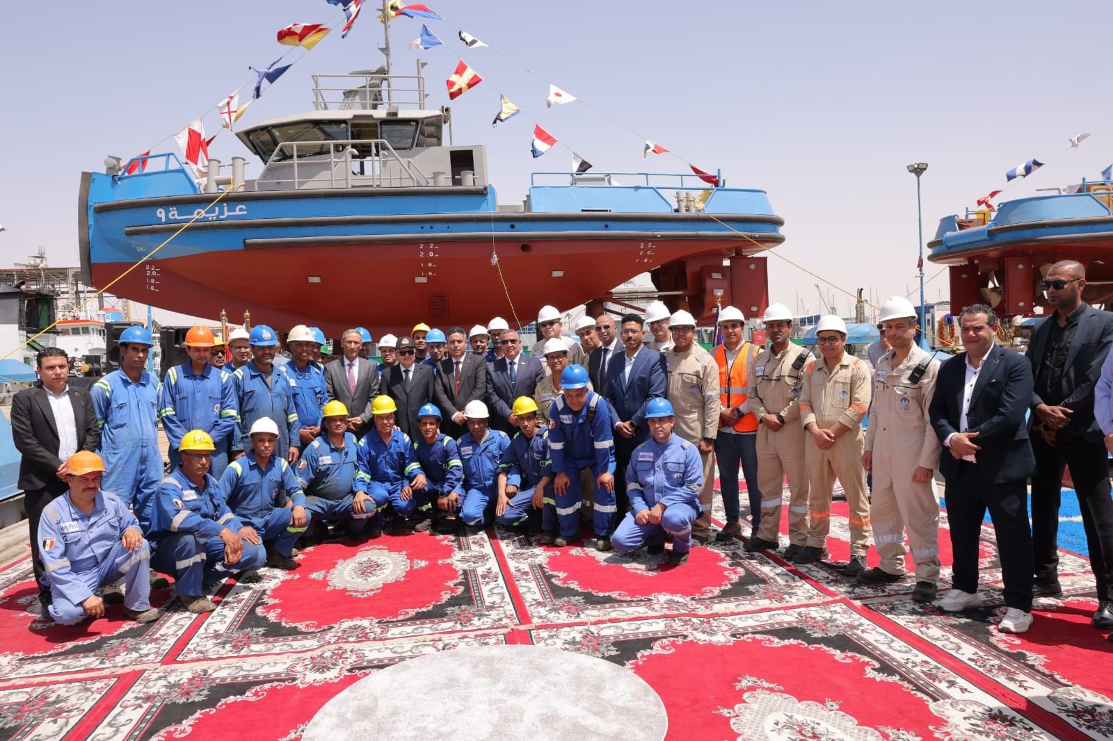 تدشين قاطرات جديدة لتعزيز أسطول قناة السويس ودعم توطين صناعة الوحدات البحرية - الخليج الان