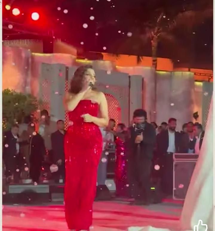 أنغام وحماقي وتووليت يشعلون حفل زفاف ابنة المنتج محمد السعدي - الخليج الان