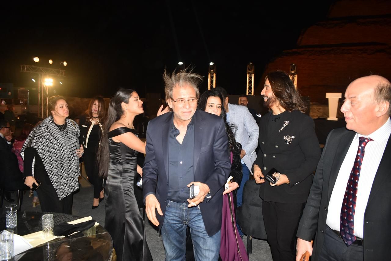 شاليمار شربتلي تخطف الأنظار في أحدث ظهور برفقة زوجها خالد يوسف| صور - الخليج الان