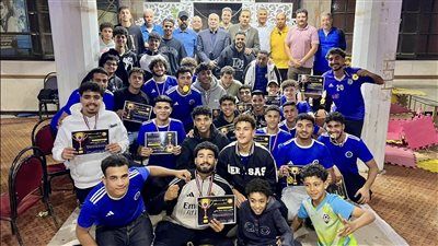 تكريم فريق المرج 2005 بعد الفوز ببطولتي القاهرة والسوبر - الخليج الان