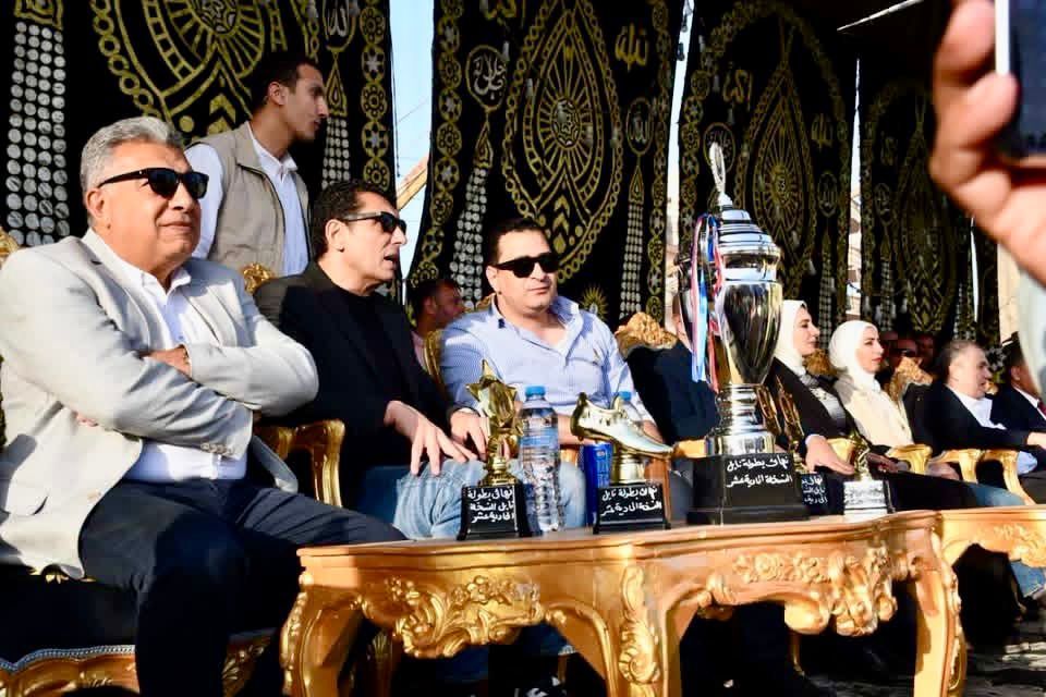 وزير الرياضة ومحافظ الدقهلية يشهدان نهائي دورة منشأة عبدالرحمن بدكرنس - الخليج الان