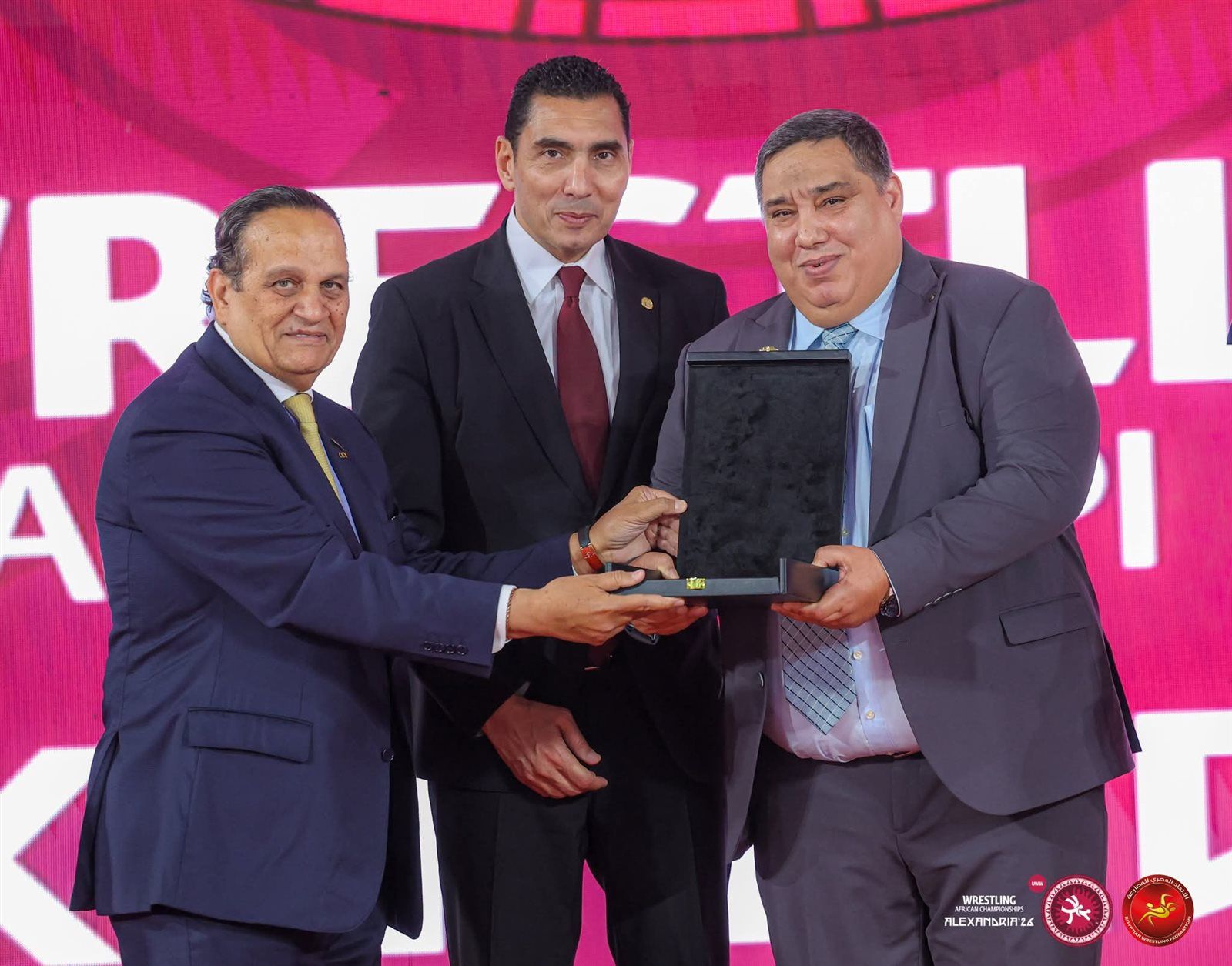 افتتاح مبهر في بطولة إفريقيا للمصارعة بالإسكندرية بحضور قيادات الرياضة - الخليج الان