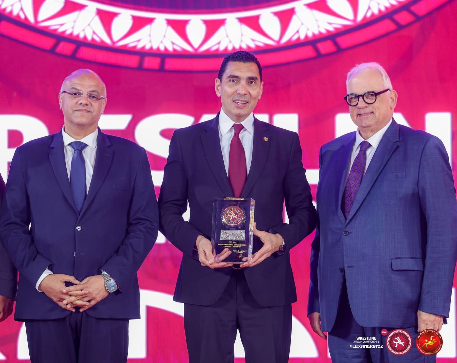 افتتاح مبهر في بطولة إفريقيا للمصارعة بالإسكندرية بحضور قيادات الرياضة - الخليج الان