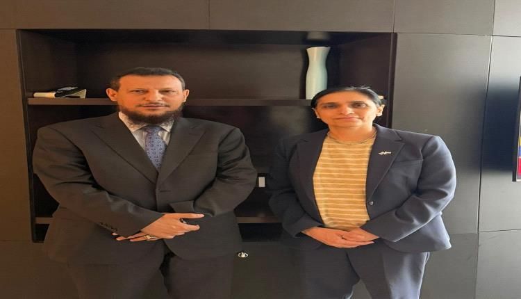الأمن والخدمات والملفات الإنسانية محور لقاء محافظ عدن والسفيرة البريطانية