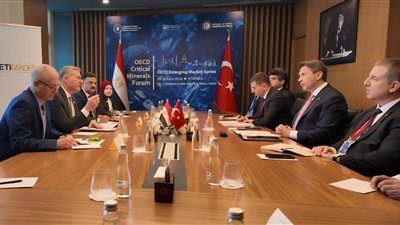 وزير البترول يبحث مع نظيره التركي فرص التعاون في مجالات التعدين والطاقة - الخليج الان