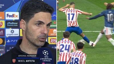 ميكيل أرتيتا مدرب آرسنال غاضب بعد التعادل مع أتلتيكو مدريد: لا أفهم إلغاء ركلة الجزاء - الخليج الان