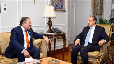 وزير الخارجية يلتقي رئيس لجنة الشئون العربية بمجلس النواب|صور - الخليج الان