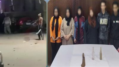 خلافات المصاهرة.. مشاجرة بين 4 سيدات وشابين بالأسلحة البيضاء في المرج - الخليج الان