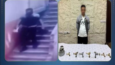 سرق 7 صنابير وموتور مياه.. سقوط لص المساجد بالمنيا - الخليج الان