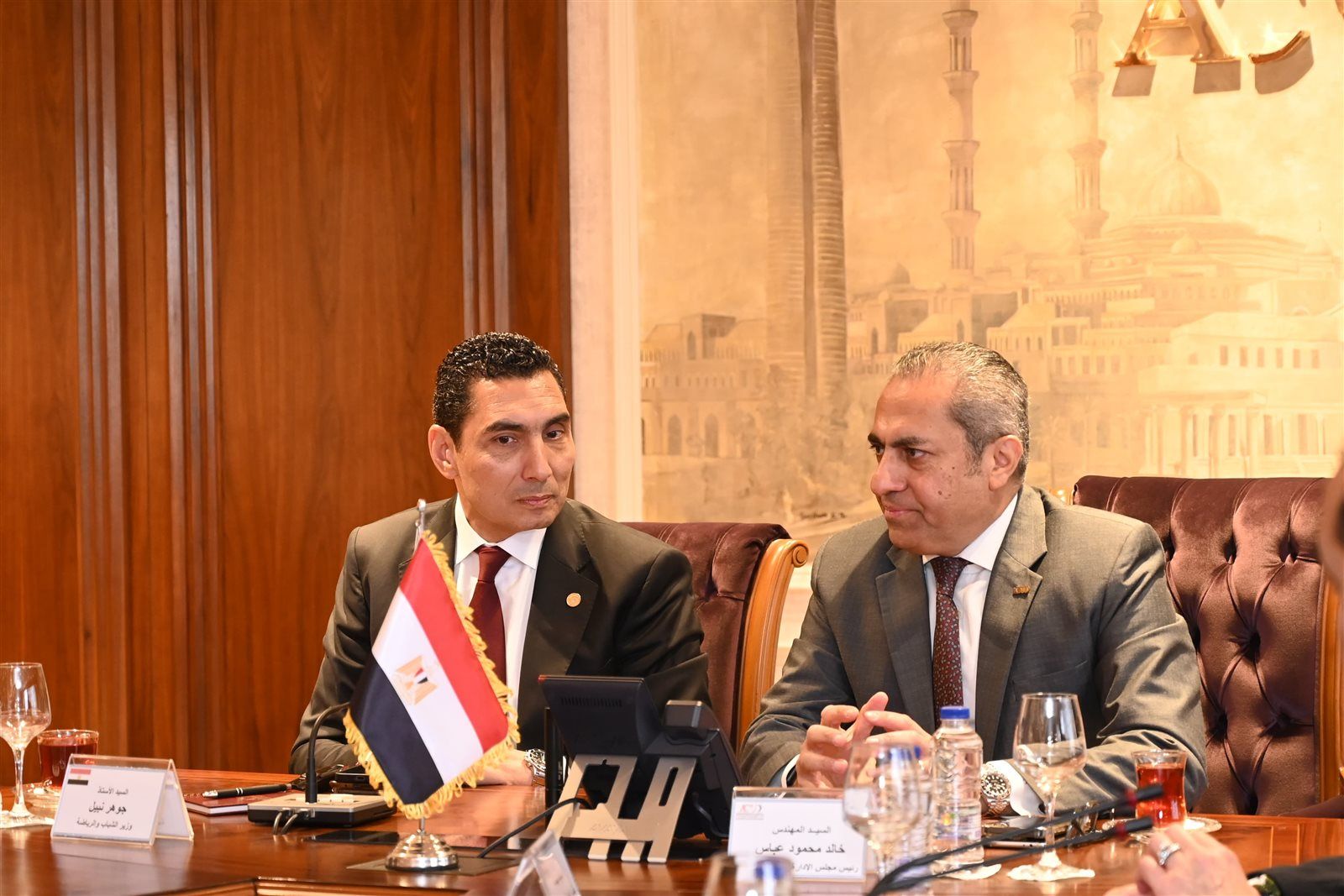 وزير الشباب والرياضة ورئيس العاصمة الجديدة يدعمان الألعاب الفردية لأولمبياد 2028 - الخليج الان
