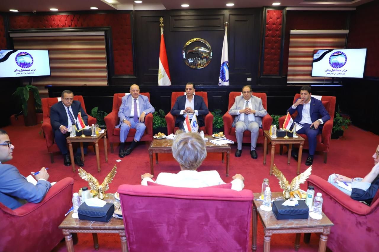 «مستقبل وطن» يستقبل سفيرة الاتحاد الأوروبي بالقاهرة لبحث التعاون والقضايا التشريعية - الخليج الان
