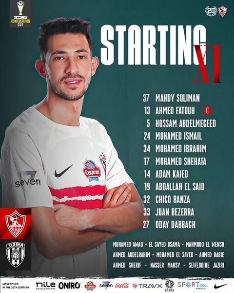 موعد مباراة الزمالك.. تشكيل الزمالك الرسمي لمواجهة اتحاد العاصمة الجزائري في نهائي الكونفدرالية الأفريقية - الخليج الان