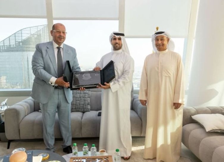 ياسر إدريس يعزز التعاون الأولمبي مع الكويت بحضور فهد الصباح وحسين المسلم - الخليج الان