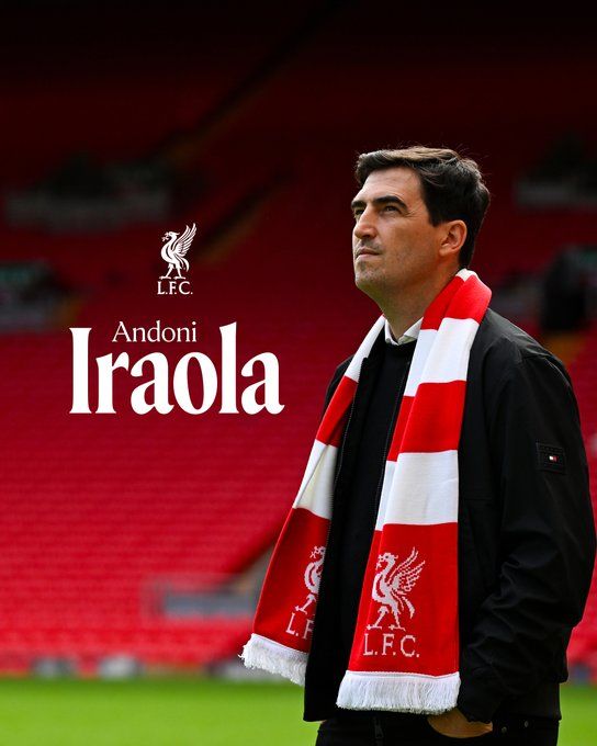 ليفربول يعلن تعيين أندوني إيراولا مديراً فنياً خلفاً لسلوت - الخليج الان