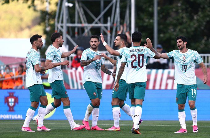 البرتغال ضد تشيلي.. ملخص اهداف ونتيجه منتخب البرتغال وتشيلي الودية استعداداً لكأس العالم - الخليج الان