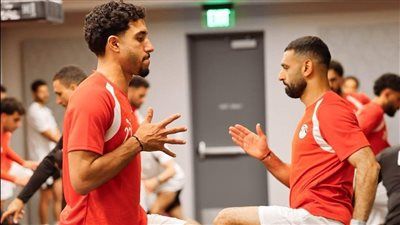تدريبات استشفائية وبدنية للاعبي منتخب مصر بفندق الإقامة بمدينة سبوكين - الخليج الان
