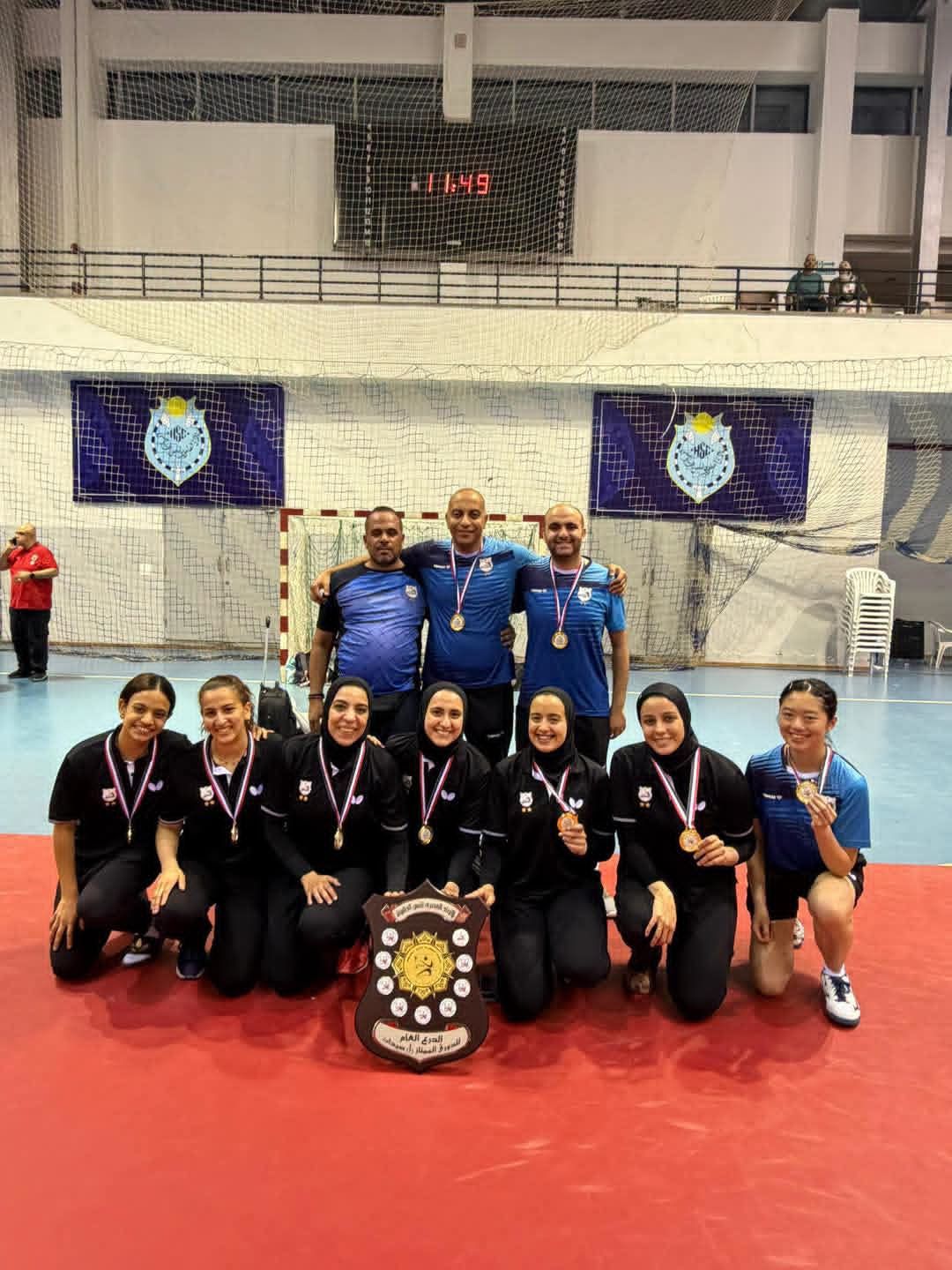 الدوري الممتاز لتنس الطاولة| الأهلي يتوج بلقب الرجال وإنبي يحصد لقب السيدات - الخليج الان