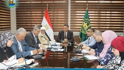 محافظ القليوبية يعقد اجتماعا موسعا لمتابعة امتحانات الثانوية العامة وتطوير جزيرة الشعير - الخليج الان