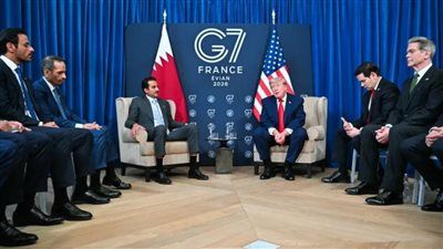 أمير قطر في قمة السبع: الشراكة التجارية مع أمريكا ستصل إلى أكثر من تريليون دولار - الخليج الان