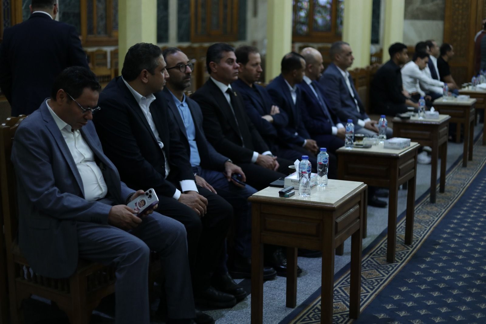 النائب أحمد الحمامصي يقدم واجب العزاء في الزميل مصطفى الشربيني المحرر البرلماني بموقع تليجراف الخليج - الخليج الان