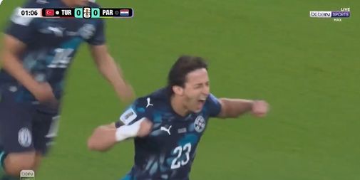 أسرع هدف في كأس العالم 2026.. ماتياس جالارزا فوندا لاعب باراوجواي يصدم تركيا بعد 65 ثانية - الخليج الان